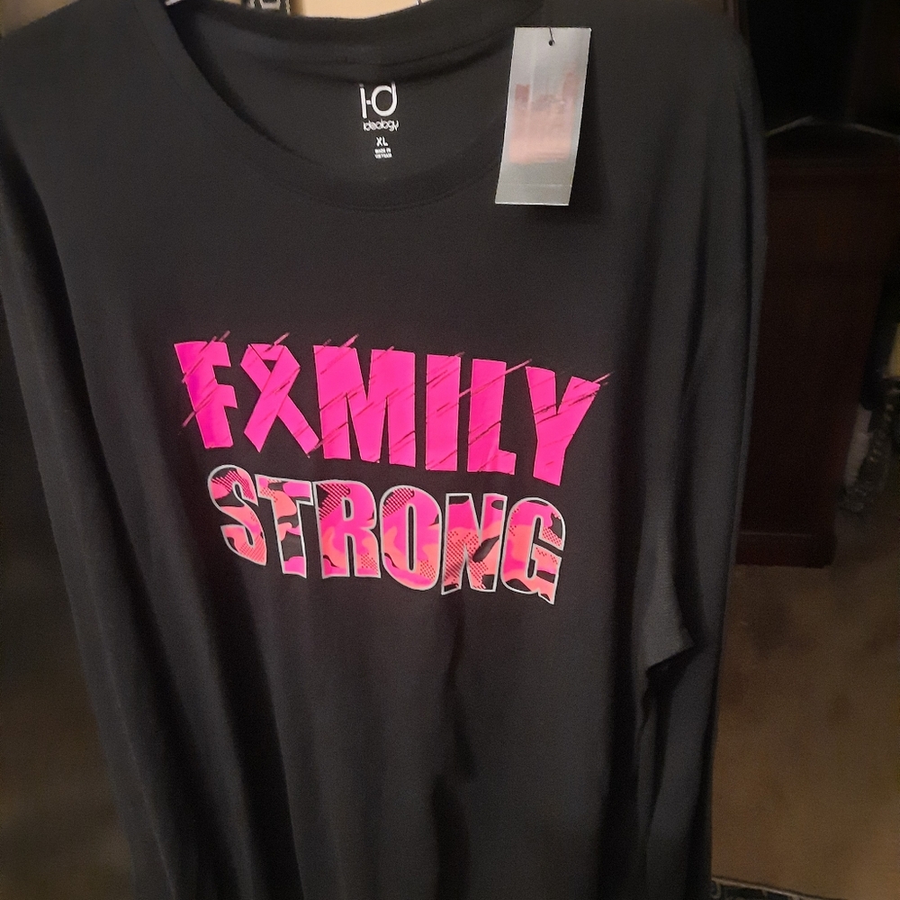 Ideology breast cancer shirt